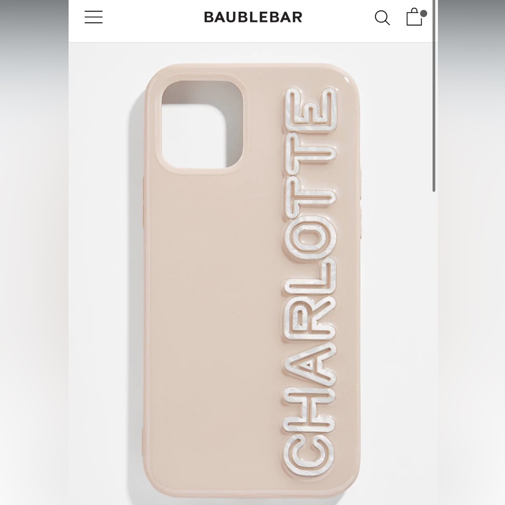 NWT BAUBLEBAR | “Danielle” iPhone X Phone Case